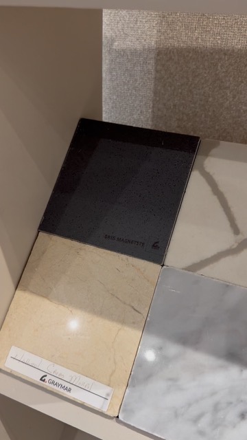 Detalle de vetas de mármol